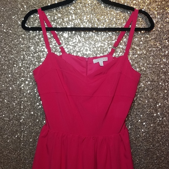 Gianni Bini Dresses & Skirts - Gianni Bini Hot Pink Bustier Dress